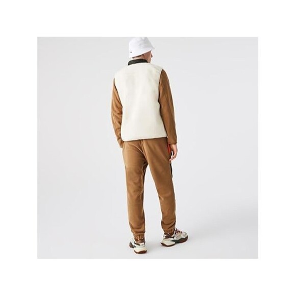 LACOSTE Men's Colorblock Polar Fleece Sweat Pant XH0227 Size 2XL - Picture 4 of 4